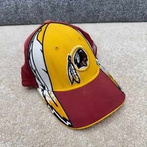 Vintage Washington Redskins fitted one size Hat Cap Reebok Faded